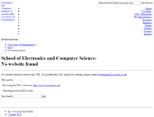 Tablet Screenshot of ecspartners.ecs.soton.ac.uk