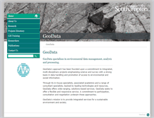 Tablet Screenshot of geodata.soton.ac.uk