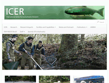 Tablet Screenshot of icer.soton.ac.uk
