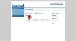 Desktop Screenshot of lightwave.soton.ac.uk