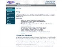 Tablet Screenshot of nmag.soton.ac.uk