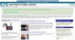 Desktop Screenshot of esd.ecs.soton.ac.uk