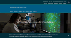 Desktop Screenshot of bio.ecs.soton.ac.uk