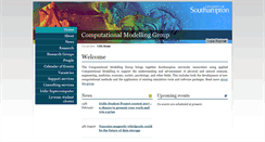 Desktop Screenshot of cmg.soton.ac.uk