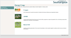 Desktop Screenshot of cropgen.soton.ac.uk