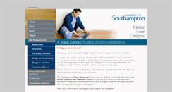 Desktop Screenshot of createyourcampus.soton.ac.uk